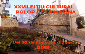 Estiu cultutral 2018 Estiu cultutral 2018
